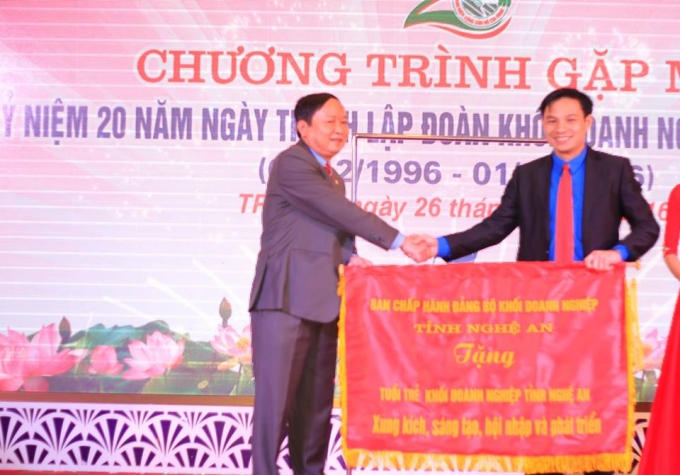 Chặng đường 20 năm hoạt động của Khối Doanh nghiệp tỉnh Nghệ An