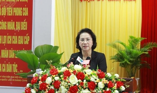 Chủ tịch Quốc hội Nguyễn Thị Kim Ng&acirc;n.