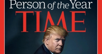 Donald Trump được bầu chọn là Nhân vật của năm