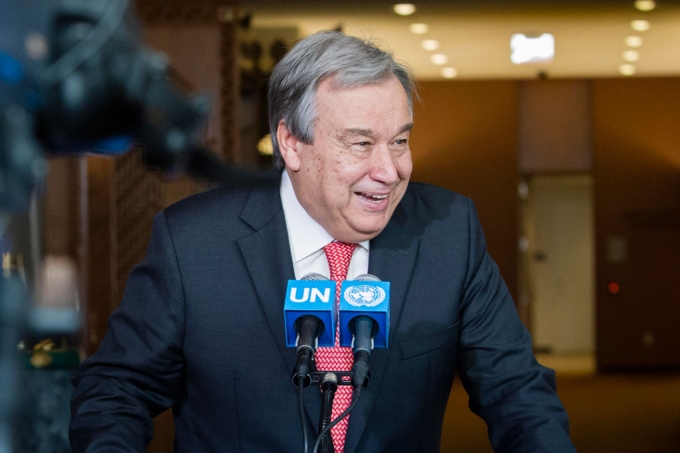 &Ocirc;ng Antonio Guterres. (Ảnh:&nbsp;UN)