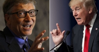Bill Gates ca ngợi Donald Trump là nhà lãnh đạo của sự đổi mới