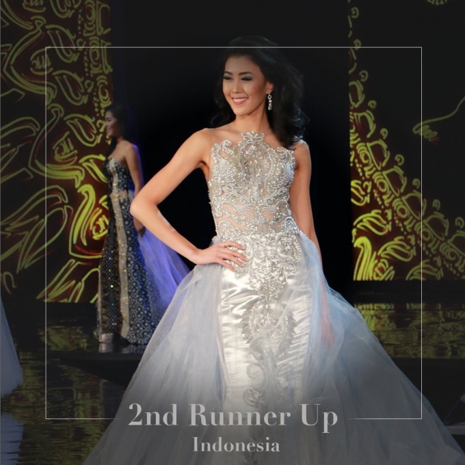 Danh hiệu &Aacute; hậu 2 thuộc về Hoa hậu Indonesia. (Ảnh: Miss World)