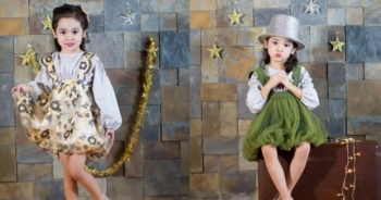 Fashionista “nhí” Chu Diệp Anh, Minh Trí chọn đồ cho Mùa Giáng Sinh