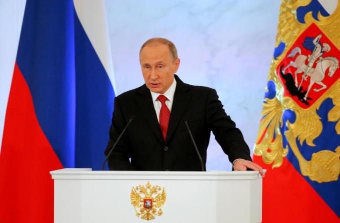 T&ocirc;̉ng th&ocirc;́ng Nga Vladimir Putin. (Ảnh: Reuters)
