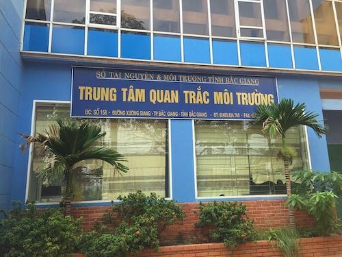 Trung t&acirc;m quan trắc m&ocirc;i trường tỉnh Bắc Giang.