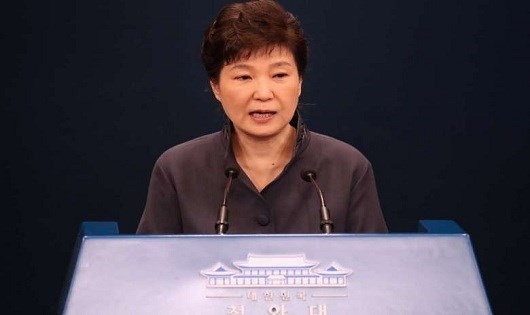 B&agrave; Park Geun-hye.