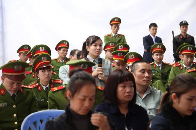 Phi&ecirc;n t&ograve;a diễn ra tại Trại tạm giam C&ocirc;ng an tỉnh Quảng Ninh.