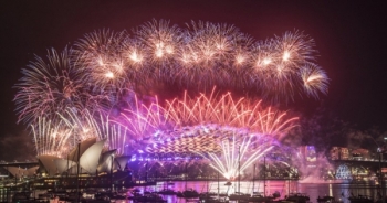 New Zealand và Australia tưng bừng pháo hoa chào mừng năm mới 2017