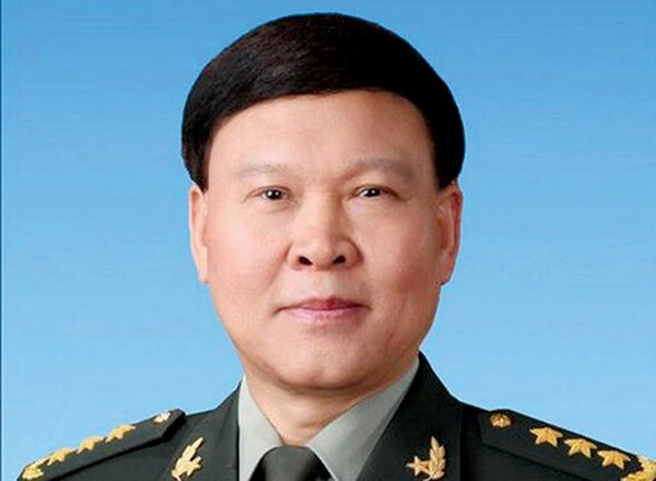 Ch&acirc;n dung Thượng tướng Trương Dương.
