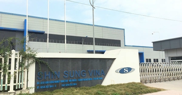 Công ty TNHH Shin Sung Vina đầu độc ra môi trường bị tỉnh Bắc Giang phạt 350 triệu đồng