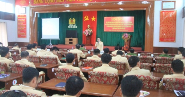 Công an tỉnh Thừa Thiên Huế triển khai Nghị định 97/2017NĐ-CP