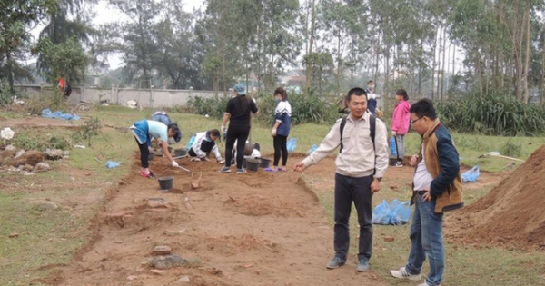 Hà Tĩnh: Thám sát, nghiên cứu khảo cổ học khu vực đền Huyện