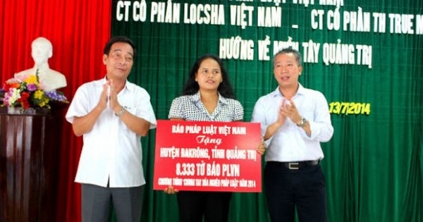 Báo Pháp luật Việt Nam “chở luật” đến với bà con vùng biên giới, biển đảo