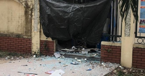 Nghệ An: Một cây ATM bất ngờ phát nổ kinh hoàng trong đêm