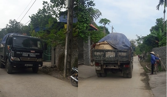 Dân “nháo nhác” vì xe chở rác nguy hại chạy chung đường dân sinh