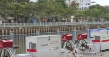 TP Hồ Chí Minh: Xe đạp lọc nước vừa lắp đặt vài ngày đã hư hỏng