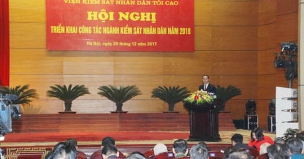 Chủ tịch nước Trần Đại Quang: Nâng cao chất lượng của kiểm sát viên tại phiên tòa
