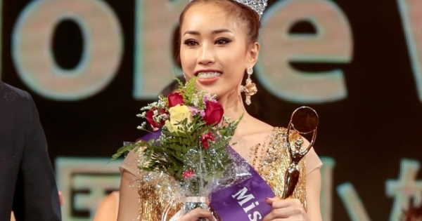 Người đẹp gốc Việt đại diện nước Anh giành vương miện tại Miss Globe 2018