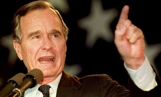 Cố Tổng thống Mỹ George H.W Bush.