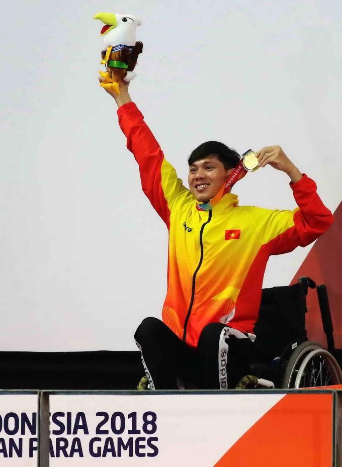 Top 4 khoảnh khắc đẹp của đo&agrave;n thể thao Việt Nam tại Asian Para Game 2018