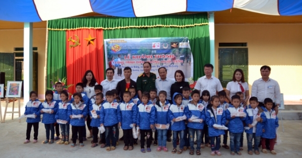 Hà Giang: Khánh thành điểm trường từ thiện Khuổi Niếng