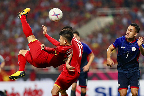 ĐT Việt Nam sẽ chạm tr&aacute;n với ĐT Malaysia ở chung kết AFF Cup 2018.