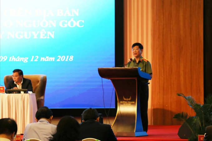 Thứ trưởng Bộ C&ocirc;ng an Nguyễn Văn Sơn.