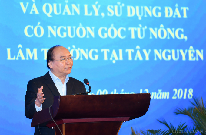 Thủ tướng Ch&iacute;nh phủ Nguyễn Xu&acirc;n Ph&uacute;c ph&aacute;t biểu chỉ đạo tại hội nghị.  &nbsp;