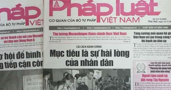 Mời đặt mua Báo Pháp luật Việt Nam Quý I năm 2019