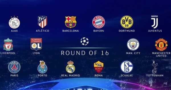 Xác định 16 đội bóng đi tiếp sau vòng bảng Champions League