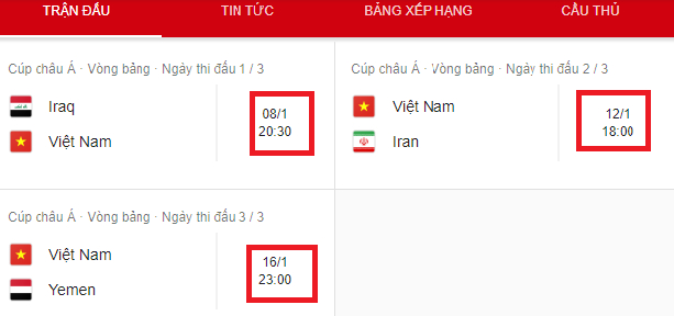 Thể thức thi đấu Asian Cup 2019: Tin vui với Đội tuyển Việt Nam