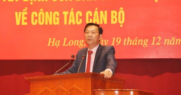 Ông Cao Tường Huy được bổ nhiệm giữ chức Phó chủ tịch UBND tỉnh Quảng Ninh