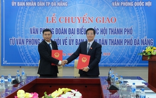 Đà Nẵng: Chuyển giao Văn phòng Đoàn Đại biểu Quốc hội thành phố về UBND thành phố