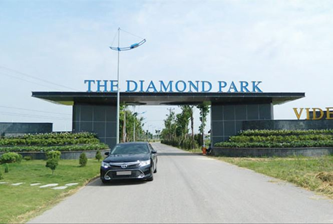 Dự &aacute;n The Diamond Park (Nguồn: b&aacute;o Tiền Phong).