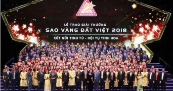 200 doanh nghiệp tiêu biểu nhận Giải thưởng Sao Vàng đất Việt 2018