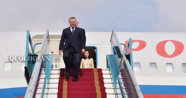 Chủ tịch Duma Quốc gia Nga thăm chính thức Việt Nam