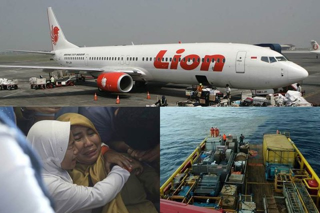 Năm 2018 cũng l&agrave; năm m&agrave; Indonesia cũng chứng kiến thảm họa h&agrave;ng kh&ocirc;ng khi m&aacute;y bay Boeing số hiệu JT610 của h&atilde;ng h&agrave;ng kh&ocirc;ng Lion Air đ&atilde; bị rơi xuống biển Java khi vừa cất c&aacute;nh di chuyển khỏi thủ đ&ocirc; Jakarta v&agrave;o ng&agrave;y 29/10. To&agrave;n bộ 189 người tr&ecirc;n m&aacute;y bay đ&atilde; thiệt mạng. (Ảnh: Getty)