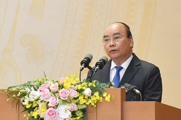 Thủ tướng Nguyễn Xu&acirc;n Ph&uacute;c. Ảnh: VGP