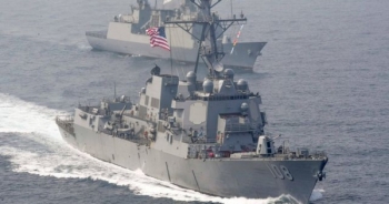 Liên tiếp đưa tàu tới Biển Đông, Mỹ gửi thông điệp cứng rắn tới Trung Quốc