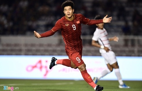 Hết hiệp 1, U22 Việt Nam 3-0 U22 Campuchia: Đức Chinh tỏa sáng, in dấu cả 3 bàn thắng