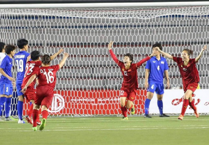 Đánh bại Thái Lan, đội tuyển nữ Việt Nam tạo nên lịch sử 6 lần đoạt HCV tại Seagame