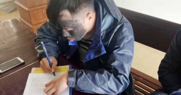 Nghệ An: Bôi mặt đen hóa trang thành gã ăn xin quái dị để quay clip đăng lên mạng xã hội