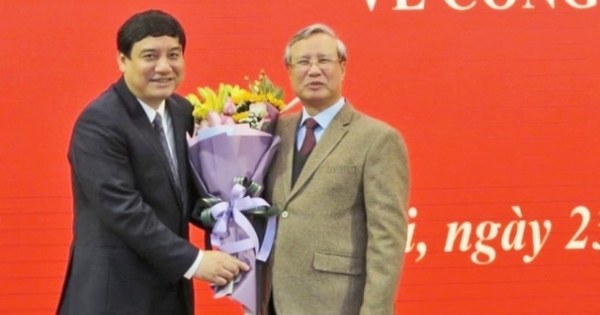Bí thư tỉnh ủy Nghệ An được điều động bổ nhiệm giữ chức Phó chánh Văn phòng trung ương đảng