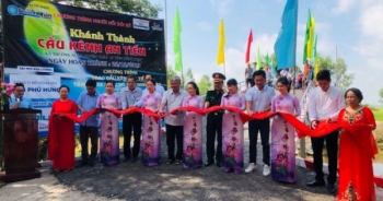 Đồng Tháp: Câu lạc bộ tennis Doanh nhân Sài Gòn trao tặng cầu kênh An Tiến