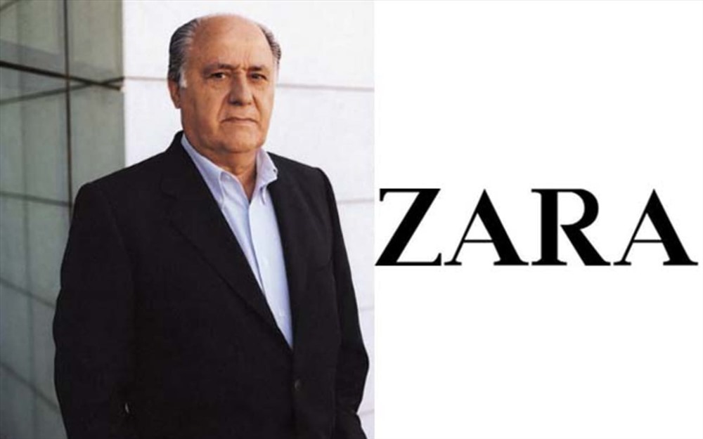 Amancio Ortega là ông chủ Zara. Tỉ phú Ortega giữ 60% cổ phần của công ty thời trang Inditex với 8 thương hiệu khác nhau trong đó có Zara, Pull&amp;amp;Bear, Massimo Dutti... Công ty của tỉ phú Tây Ban Nha đang vận hành khoảng 7.500 cửa hàng trên khắp thế giới. Ảnh: ST