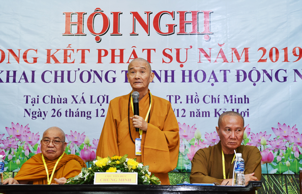TP HCM: Hội nghị tổng kết Phật sự năm 2019 của phân Ban Gia Đình Phật Tử Trung ương