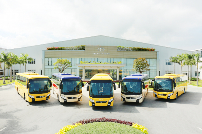 Đến nay, THACO đã gia tăng tỷ lệ nội địa hóa xe bus lên trên 60%, xe tải 40%, xe du lịch bình quân 25%, trong đó một số mẫu xe du lịch đạt trên 40%.