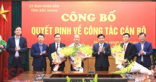 Sở TN&MT Bắc Giang có tân Giám đốc