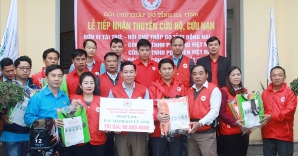 Hội Chữ thập đỏ tỉnh Đồng Nai ủng hộ miền Trung gần 2 tỷ đồng