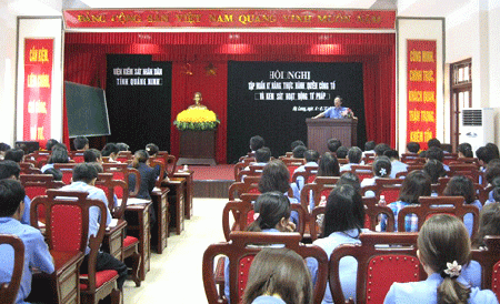 Quảng Ninh: Tăng cường nâng cao hiệu quả trong công tác hoạt động cải cách Tư pháp